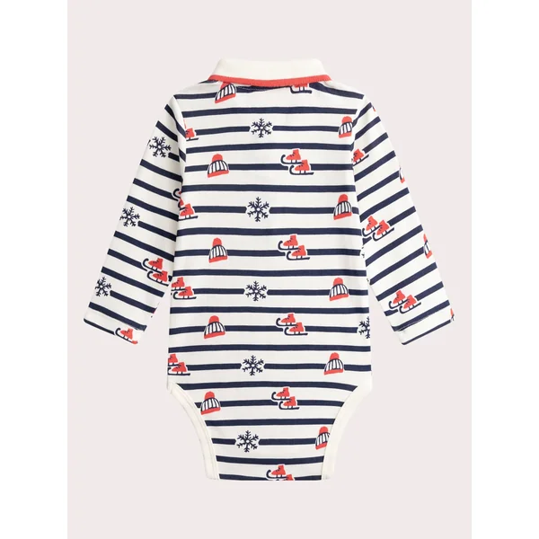 Body à imprimé hivernal pour bébé garçon - Soins Bébé Naturels & Produits Maman Après Naissance