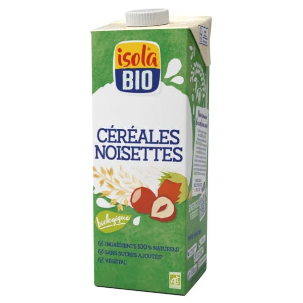 Boisson céréales noisette 1L