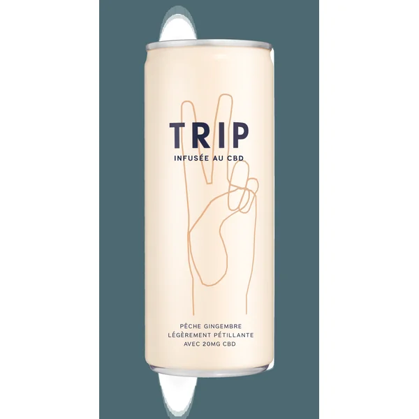 Boisson Infusée CBD Pêche Gingembre