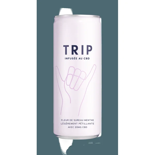 Boisson Infusée CBD Sureau Menthe