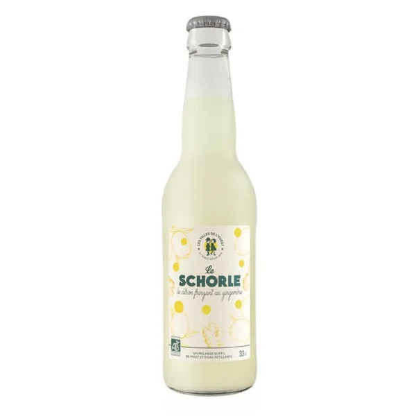 Boisson pétillante citron gingembre 33cl