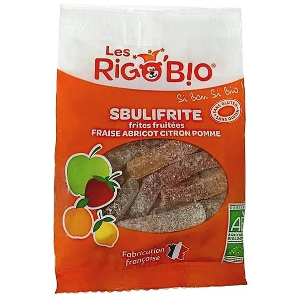 Bonbon Sbulifrite frites fruitées 100g