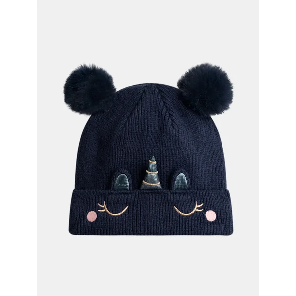 Bonnet marine à motif licorne pour fille - Soins Bébé Naturels & Produits Maman Après Naissance