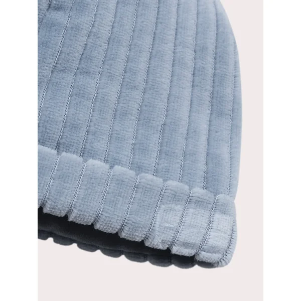 Bonnet naissance bleu pour garçon - Soins Bébé Naturels & Produits Maman Après Naissance