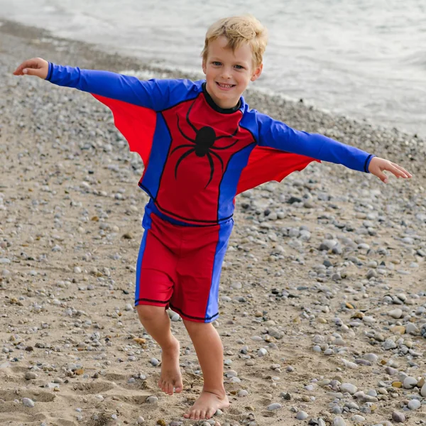 Boys' 2-piece anti-uv swim set superhero