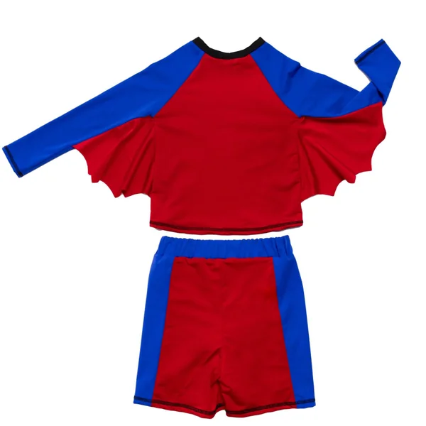 Boys' 2-piece anti-uv swim set superhero