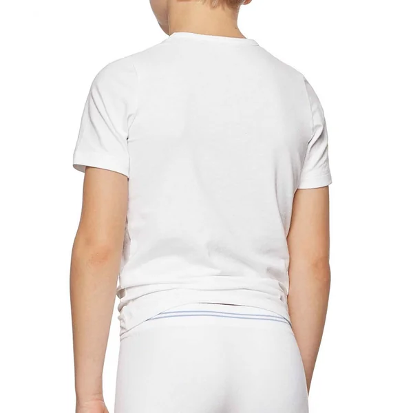 Boys' cotton round-neck undershirt