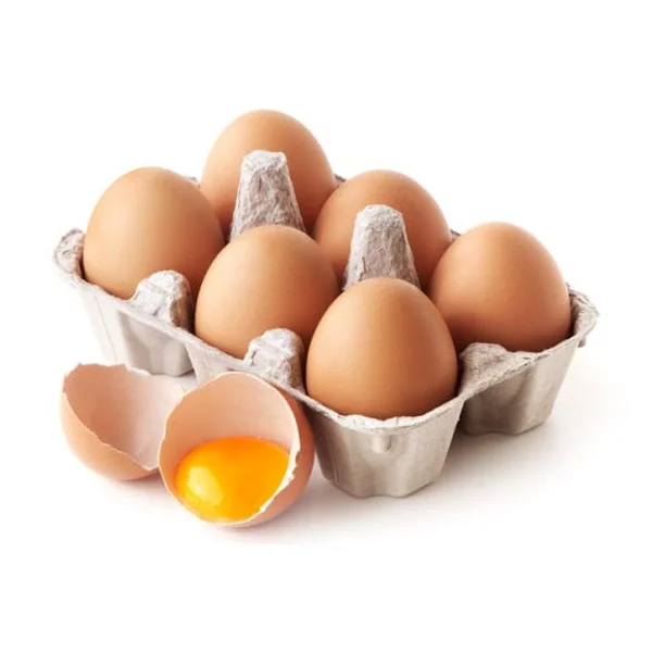 Boîte de 6 oeufs