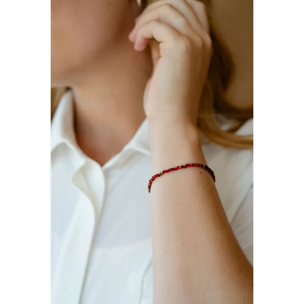 Bracelet INDIE - multi rouge