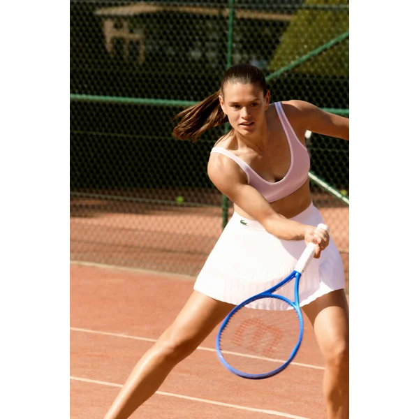 Brassière de sport décolletée V à bords contrastés - Maintien moyen