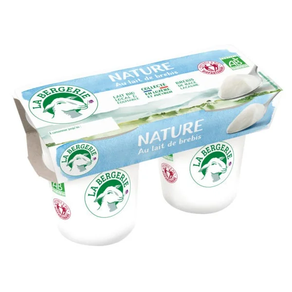 Brebis nature entier 2x125g