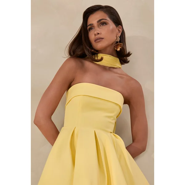Bruna | Écharpe en chiffon citron