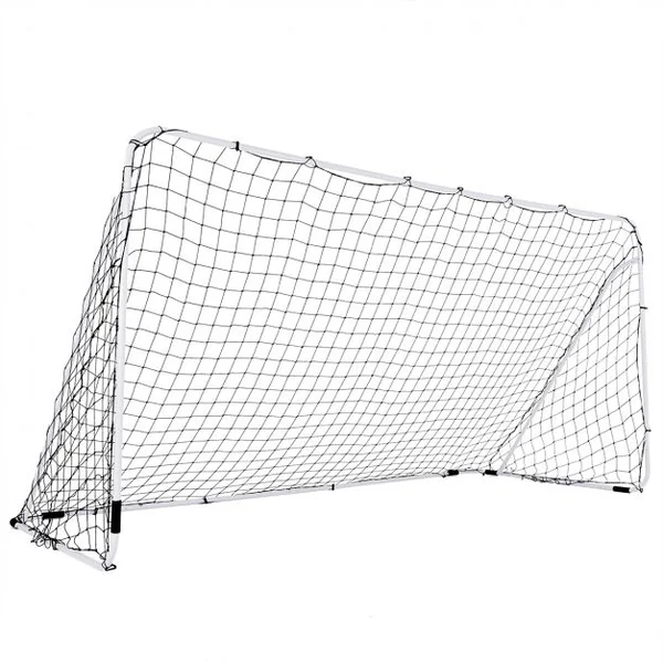 But de Foot Portable avec Filet et Sac de Transport pour Jouer Filet Solide et Poteaux Renforcé 365 x 153 x 183 CM