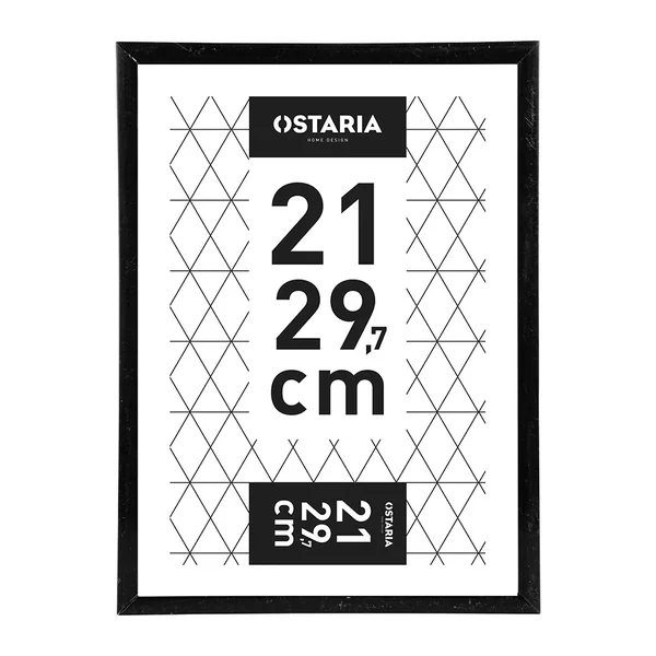 Cadre photo MARCO CLIP noir 21x29.7cm