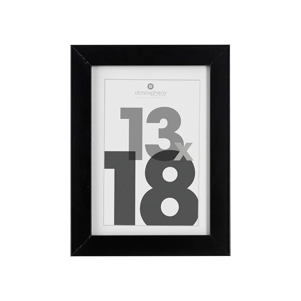 Cadre photo noir 13x18cm