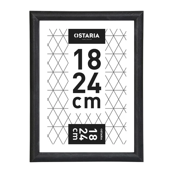 Cadre photo ONYX noir 18x24cm