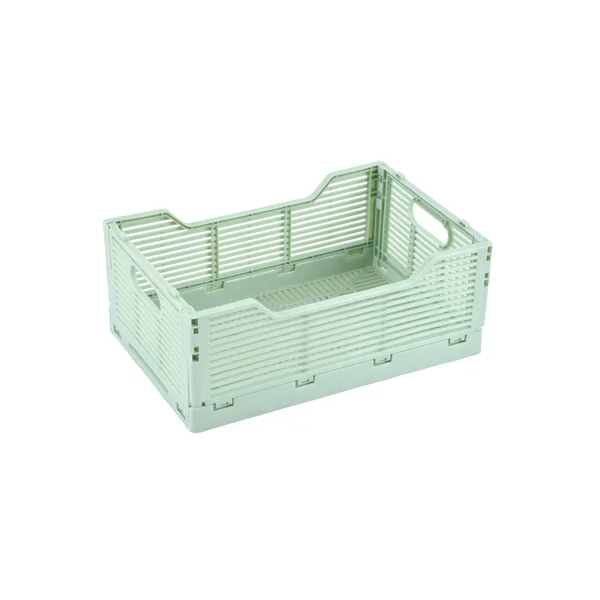 Cagette pliable vert clair 30x20cm