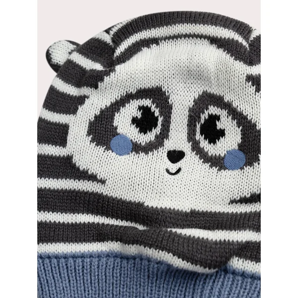 Cagoule motif panda pour bébé garçon - Soins Bébé Naturels & Produits Maman Après Naissance