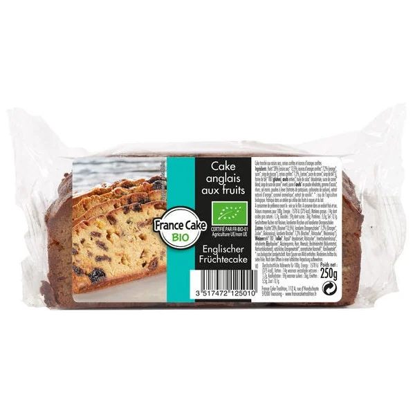 Cake anglais fruits tranché 250g