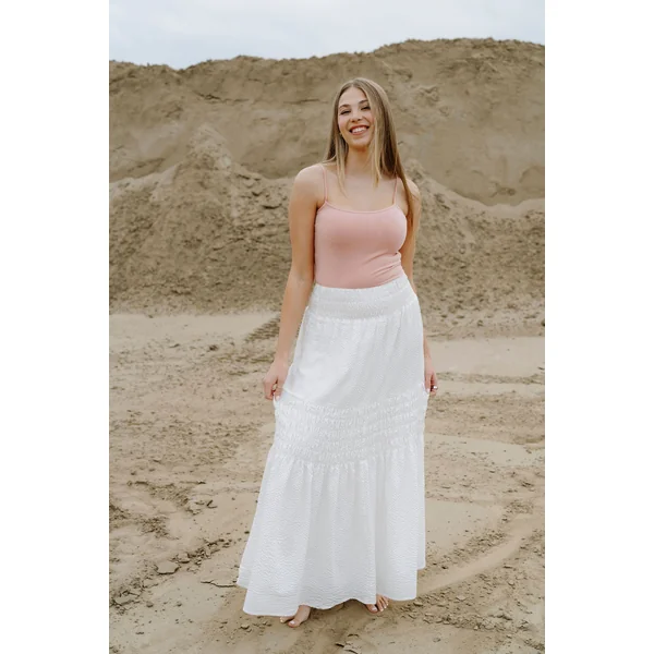 Camisole à bretelle en bambou - blush