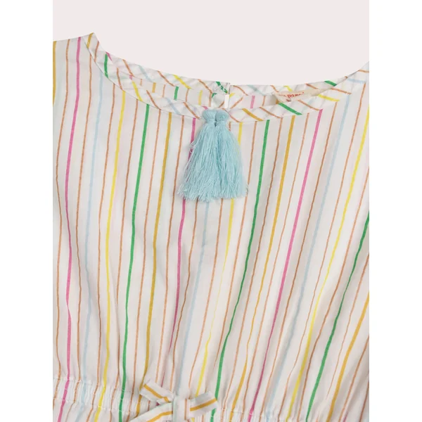 Cape de plage rayée pour fille - Soins Bébé Naturels & Produits Maman Après Naissance