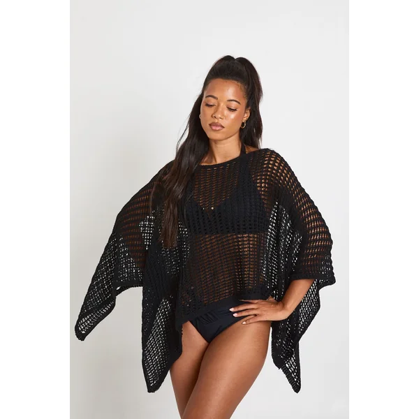 Cape En Crochet Ajouré