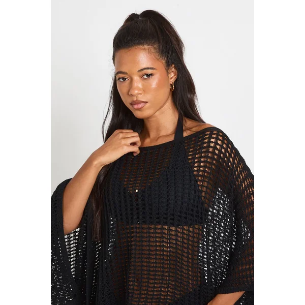 Cape En Crochet Ajouré