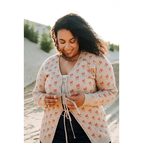 Cardigan LISA - fleurs des bois