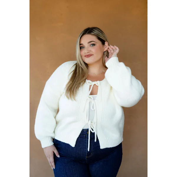 Cardigan PAULINE - crème