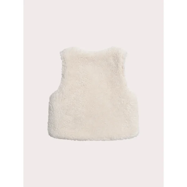 Cardigan réversible sans manches pour bébé fille - Soins Bébé Naturels & Produits Maman Après Naissance