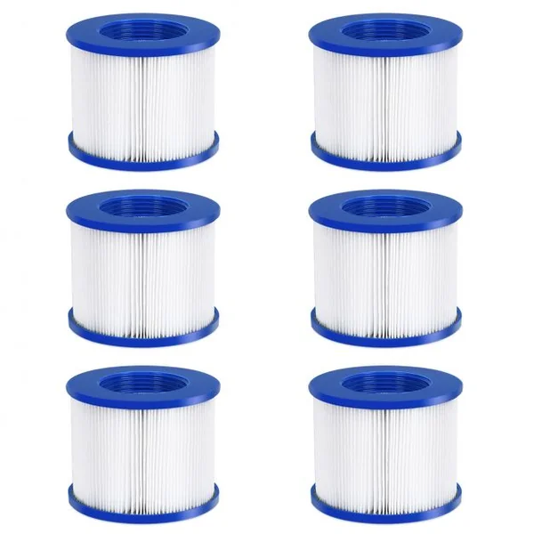 Cartouche de filtrante Filtre pour piscine et spa Accessoires de piscines Système de filtration, 10 x 10 x 7, 6 cm