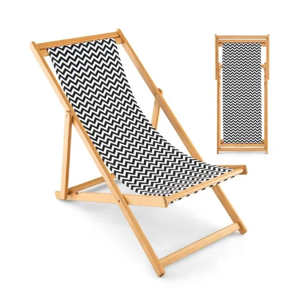 Chaise Longue Pliante en Bambou Dossier Réglable en 3 Positions Chaise Pliante Extérieur Portable pour Terrasse Piscine Cour Plage Charge 160 KG Naturel