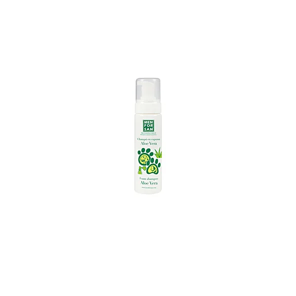 CHAMPÚ PERROS Y GATOS en espuma con aloe vera