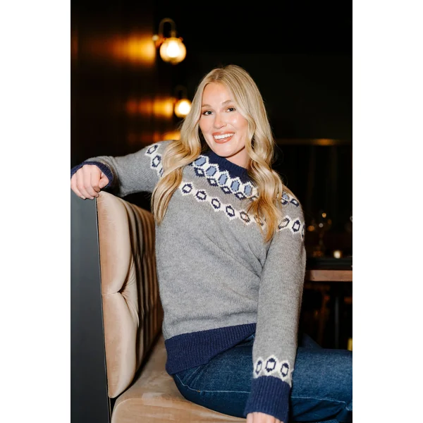 Chandail AGATHA 2.0 - bleu scandinave
