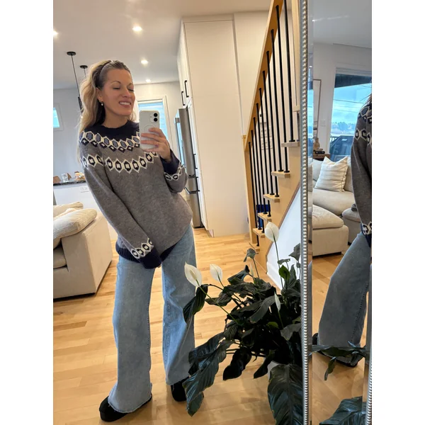Chandail AGATHA 2.0 - bleu scandinave