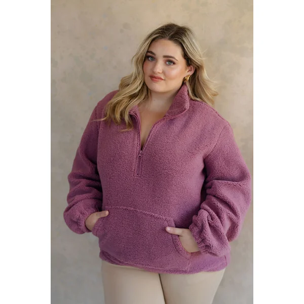 Chandail TEDDY BEAR - rose violet