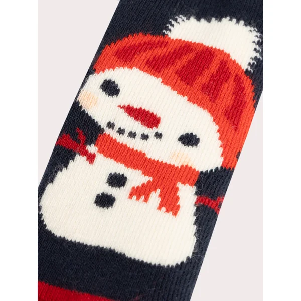 Chaussettes antidérapantes motif bonhomme de neige pour bébé garçon - Soins Bébé Naturels & Produits Maman Après Naissance