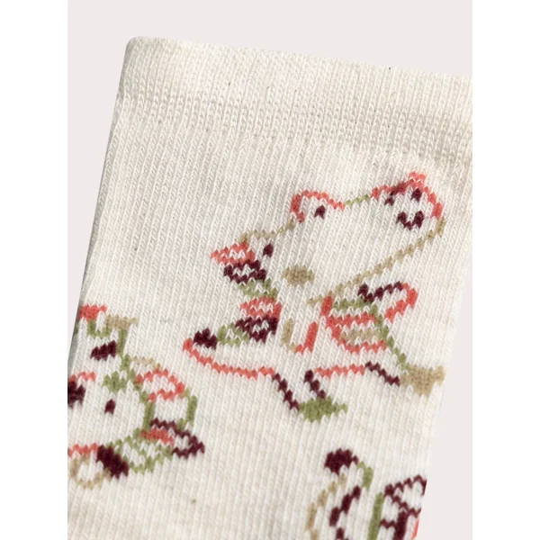 Chaussettes beige motif animalier pour bébé garçon - Soins Bébé Naturels & Produits Maman Après Naissance