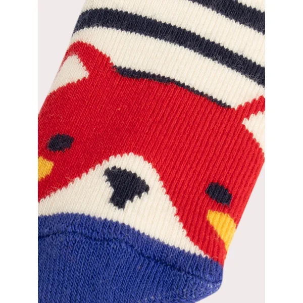 Chaussettes chaudes rayées renard pour bébé garçon - Soins Bébé Naturels & Produits Maman Après Naissance