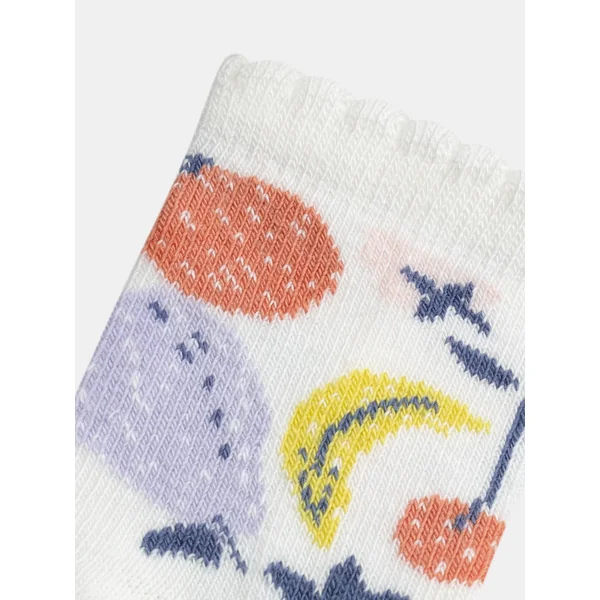 Chaussettes motif fruits pour fille - Soins Bébé Naturels & Produits Maman Après Naissance