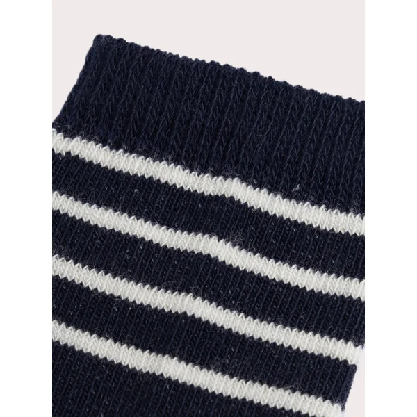 Chaussettes rayées à motif pingouin pour bébé garçon - Soins Bébé Naturels & Produits Maman Après Naissance