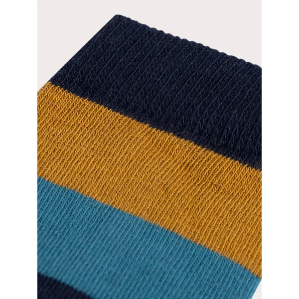 Chaussettes à larges rayures pour garçon - Soins Bébé Naturels & Produits Maman Après Naissance