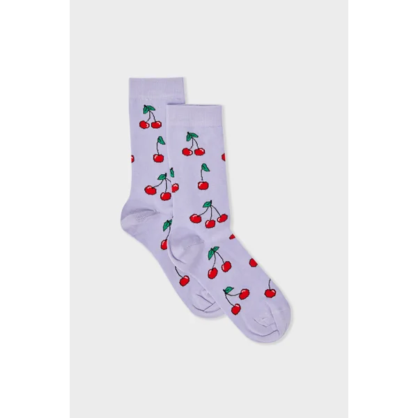 Chaussettes à motifs cerises Coucou Suzette