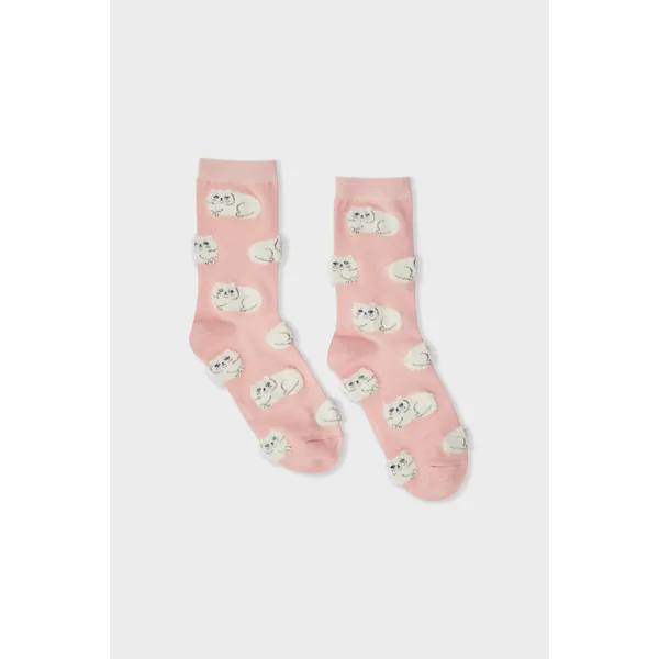 Chaussettes à motifs chats Coucou Suzette