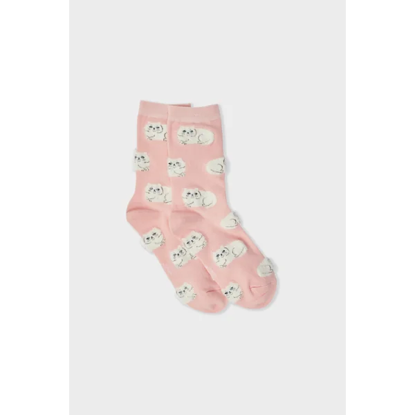 Chaussettes à motifs chats Coucou Suzette