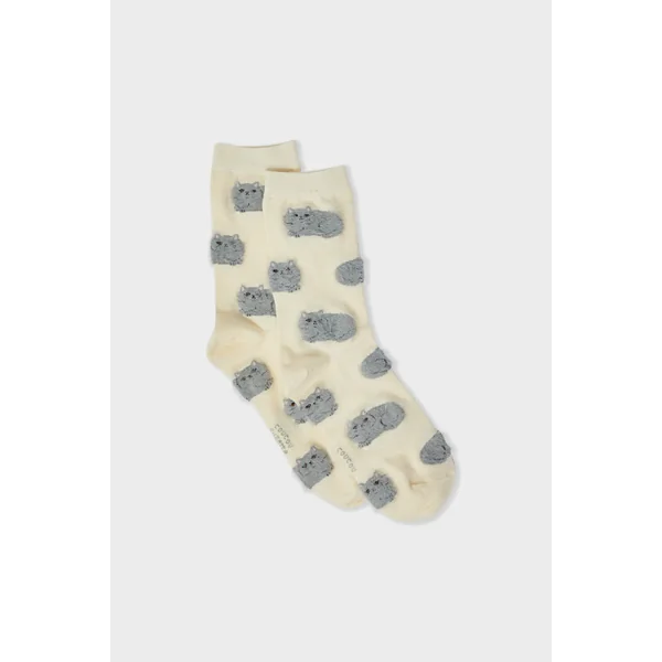 Chaussettes à motifs chats Coucou Suzette