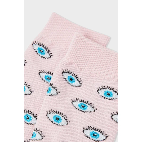 Chaussettes à motifs yeux Coucou Suzette