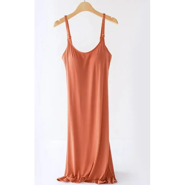 Chemise de Nuit D’Allaitement en Viscose
