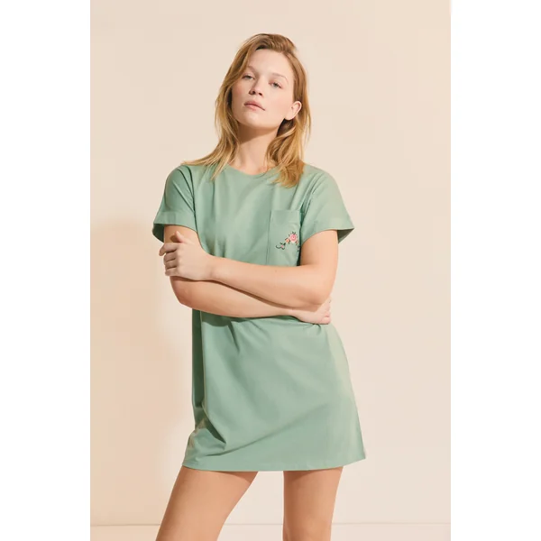 Chemise de nuit en coton