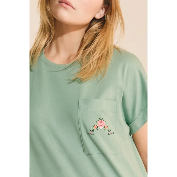 Chemise de nuit en coton